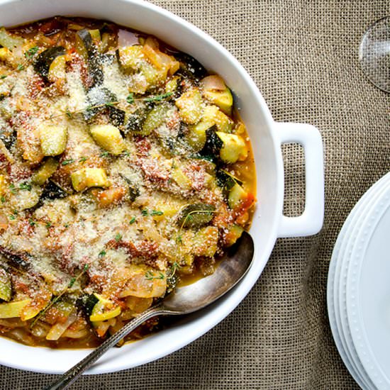 Rustic Provencal Ratatouille