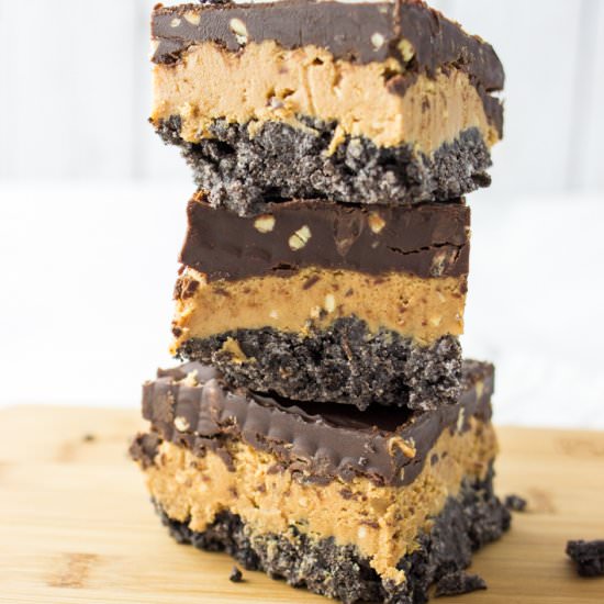 No-Bake Oreo Peanut Butter Squares