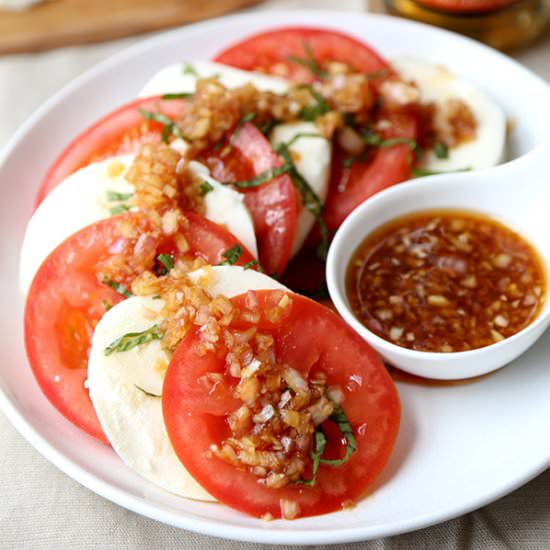 Japanese Caprese Salad