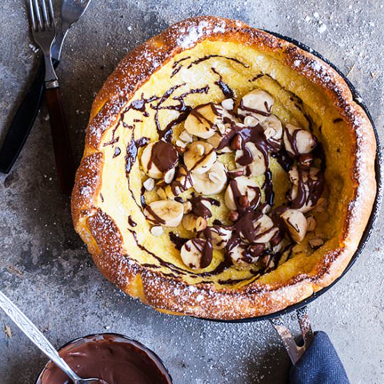 Banana Dutch Pancake