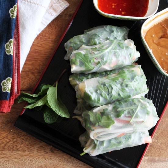 Tofu Summer Rolls