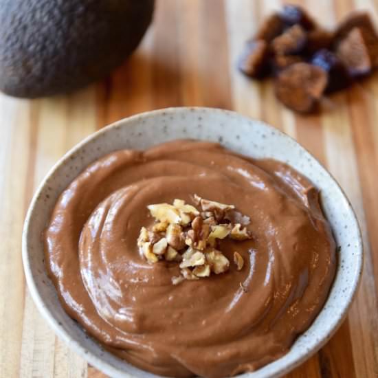 Vegan Fig Chocolate Mousse