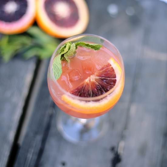 Blood Orange Sangria
