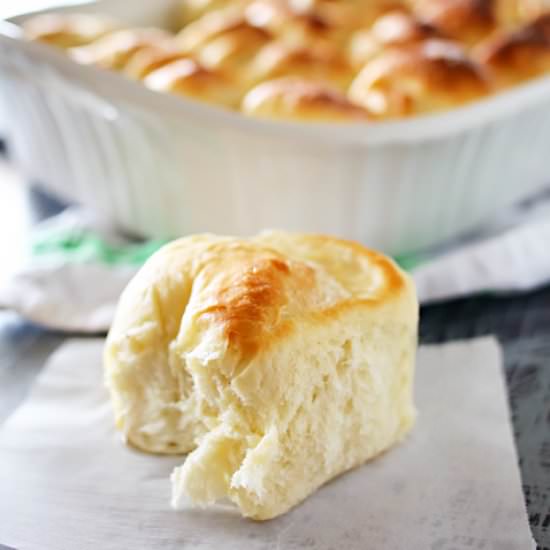 One Hour Dinner Rolls
