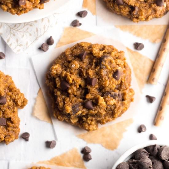 Gingerbread Oatmeal Cookies