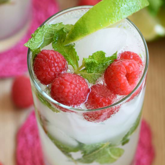Virgin Raspberry Mojito