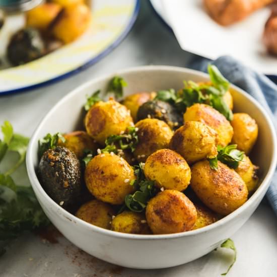 Crispy Pressure Cooker Potatoes
