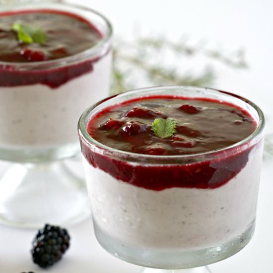Strawberry Riccotta Mousse