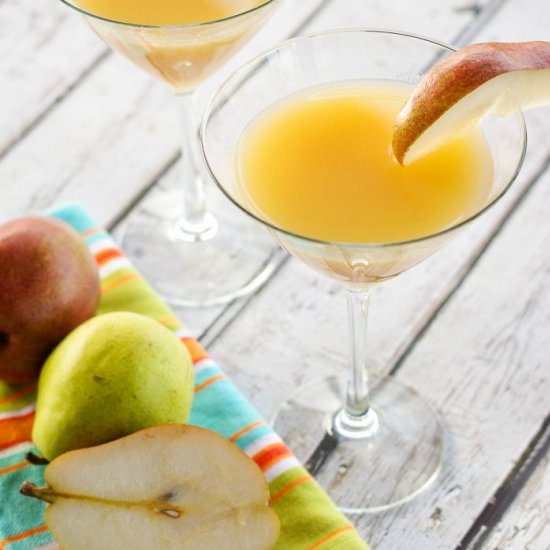 Elderflower Peartini