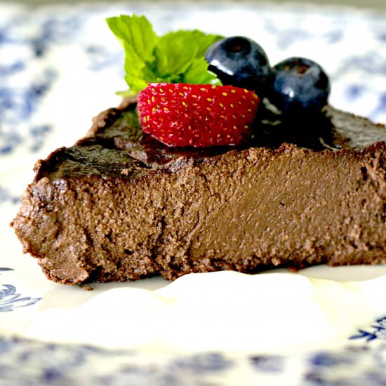 Wildly Rich Chocolate Walnut Pie