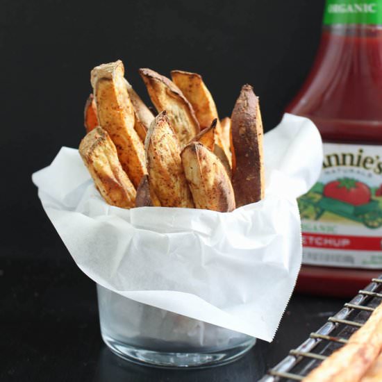Oil-Free Sweet Potato Fries
