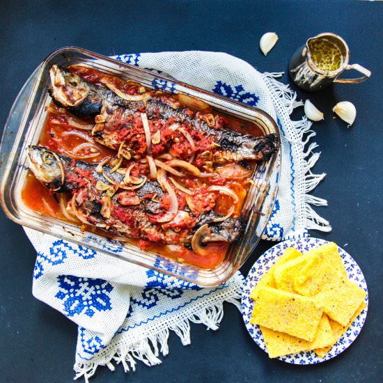 Danube Delta Style Whole Sea Bass