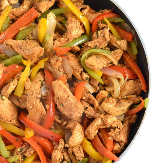 30-Minute Mexican Chicken Fajitas