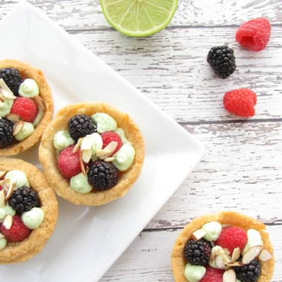 Sugar Cookie Berry Bowls