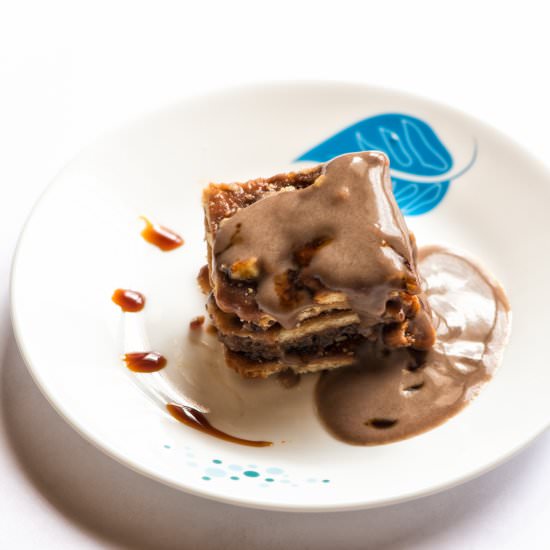 Chocolate Biscuit Pudding