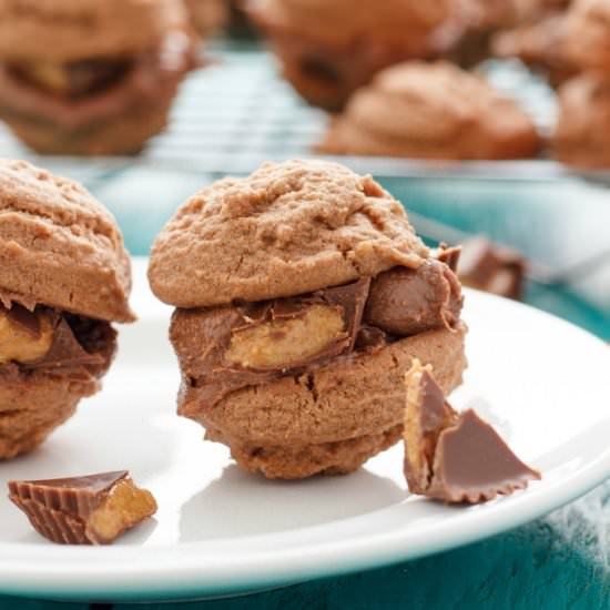 Chocolate and Peanut Butter Cookies