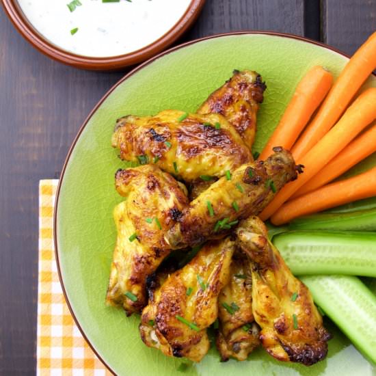 Habanero hot wings