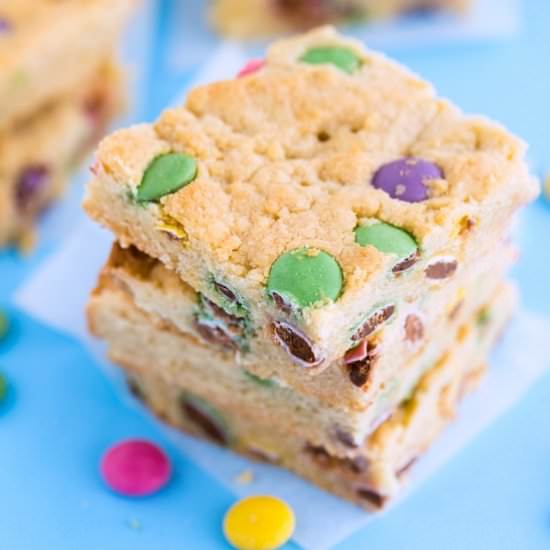 Smarties Blondies