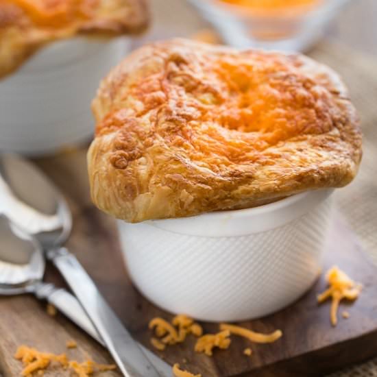 Chicken, Broccoli & Cheddar Pot Pie