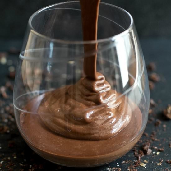 Brownie Batter Protein Pudding