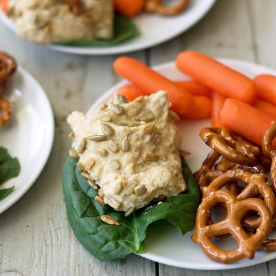 Two Bean Hummus with Tahini