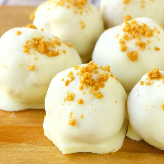 Biscoff Cookie Truffles