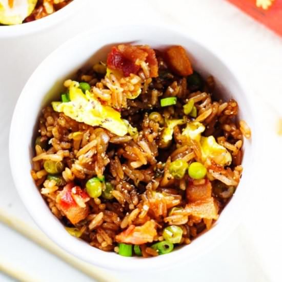 Bacon & Shallot Fried Rice