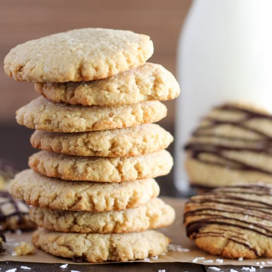 Chewy Coconut Almond Cookies