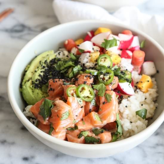 Salmon Poke Bowl