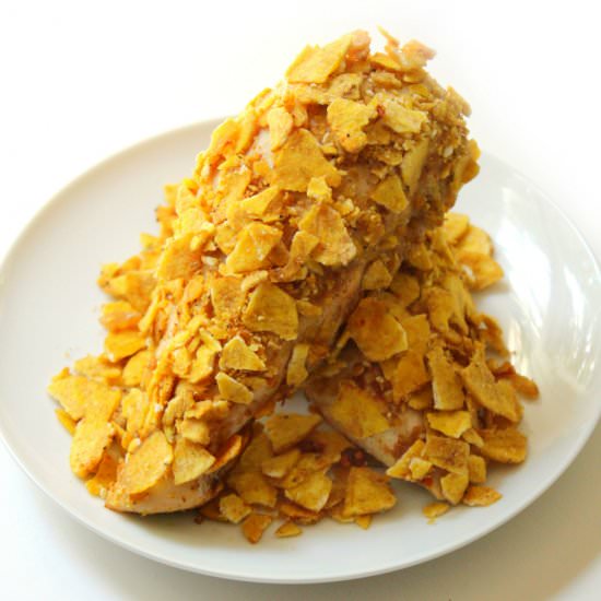 Chili Lime Plantain Crusted Chicken
