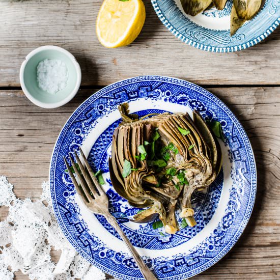Braised Artichokes