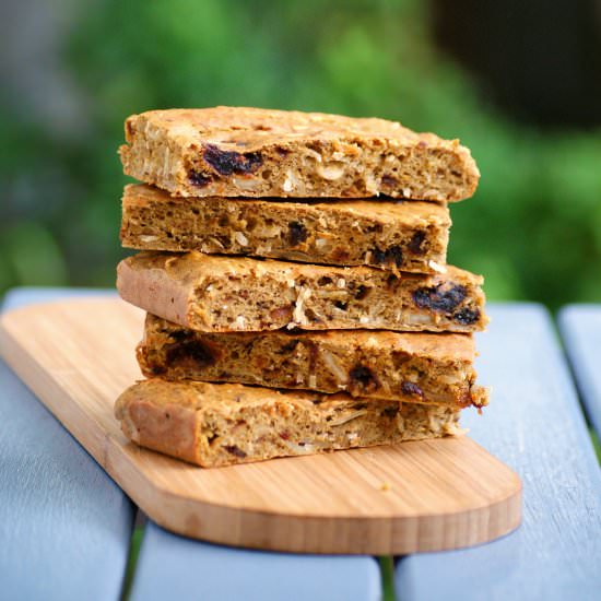 Vegan Banana Energy Bars