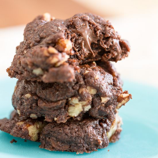 Double Chocolate Chip Cookies