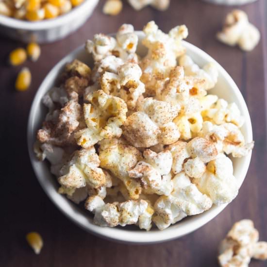 Skinny Pumpkin Spice Kettle Corn