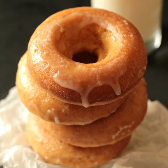 Classic Sour Cream Baked Donuts
