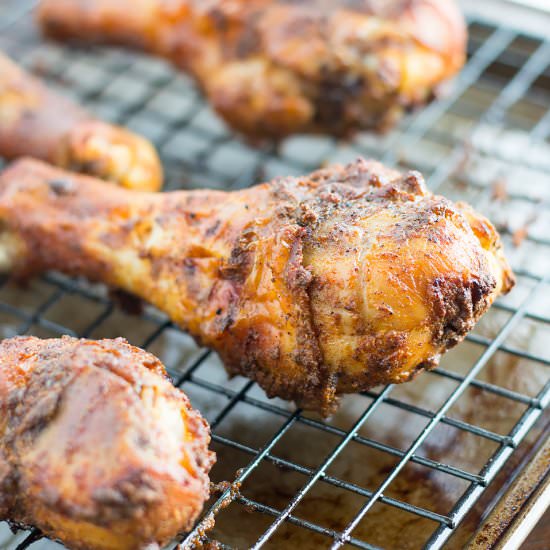 Tandoori Inspired Chicken Legs