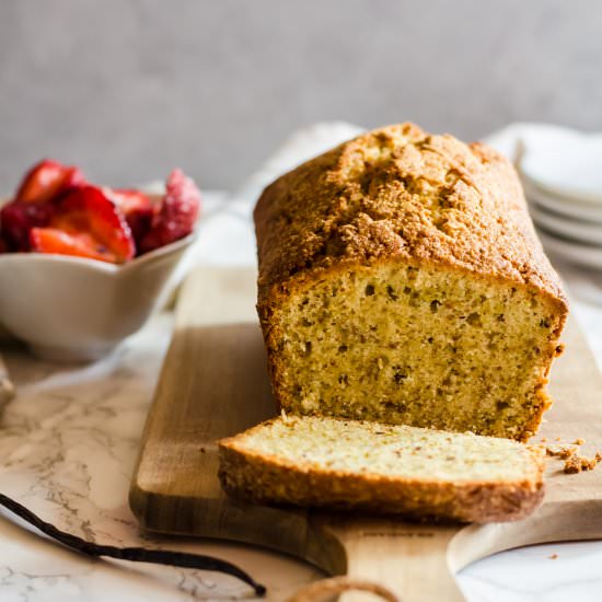 Pistachio Pound Cake