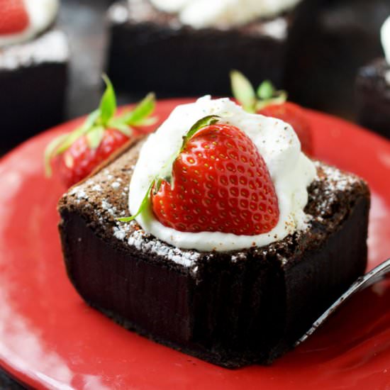 Mexican Chocolate Custard Cake