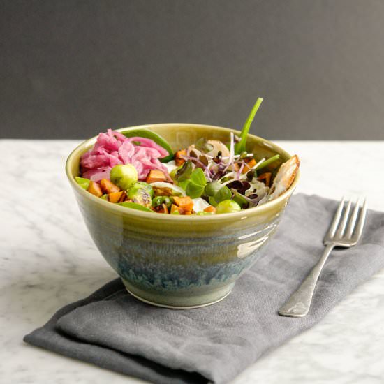 Sweet Potato Savoury Breakfast Bowl