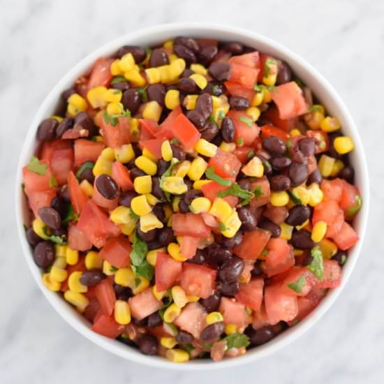 Mexican Fiesta Corn & Bean Salsa