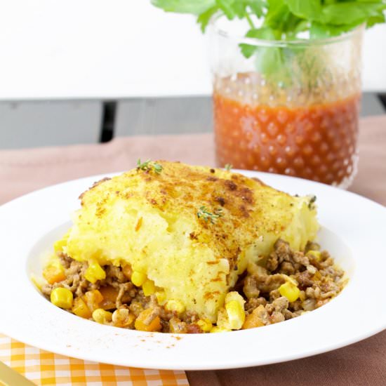 Pate chinois with a spanish twist