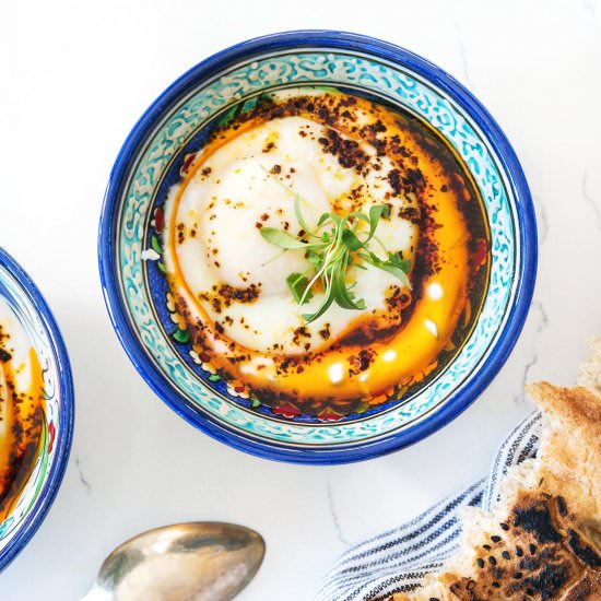Turkish Eggs (Çilbir)