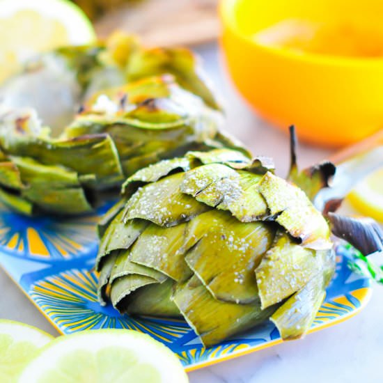 Grilled Artichokes