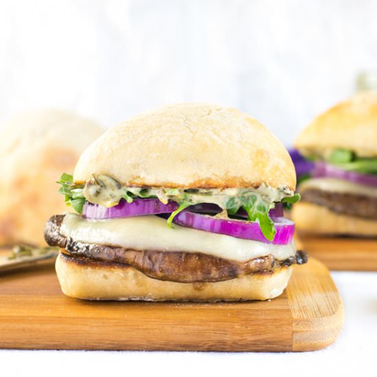 Portabella Mushroom Burger