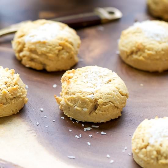 Gluten Free Coconut Cookie Bites