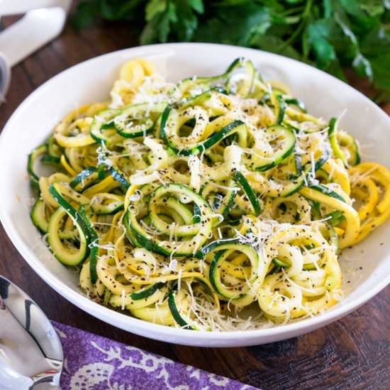Peppercorn Romano Zoodles