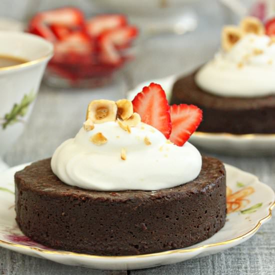 Flourless Chocolate Hazelnut Cake