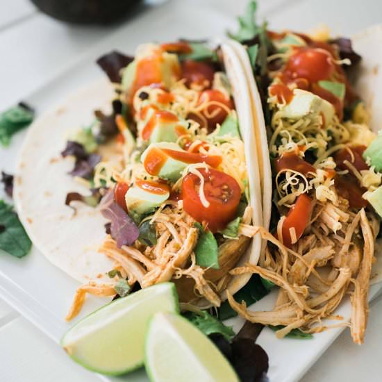 Crockpot Chicken Tacos