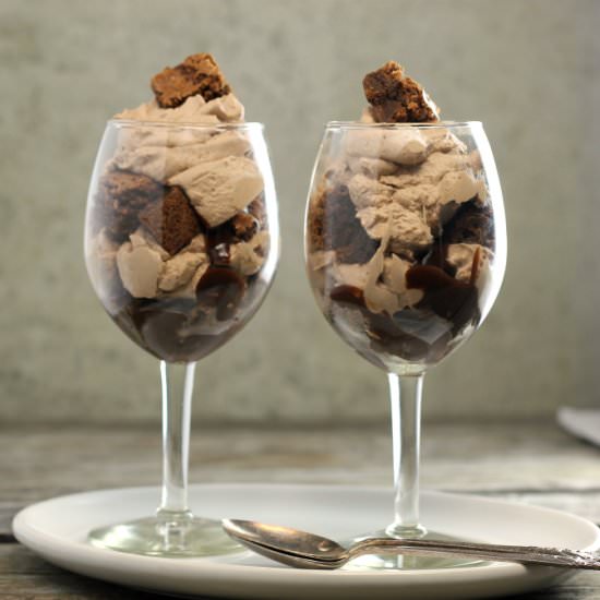 Brownie Parfait