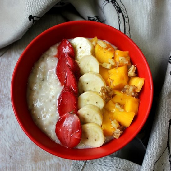 Oats Chia seeds Breakfast Bowl